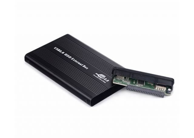HY-HDC20S 2.5'' USB 2.0 SATA HDD Kutusu Siyah