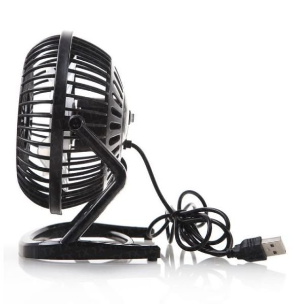 TXACFN01 Masaüstü Plastik Siyah USB Mini Fan