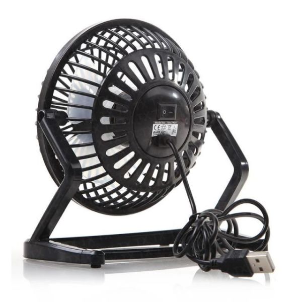 TXACFN01 Masaüstü Plastik Siyah USB Mini Fan