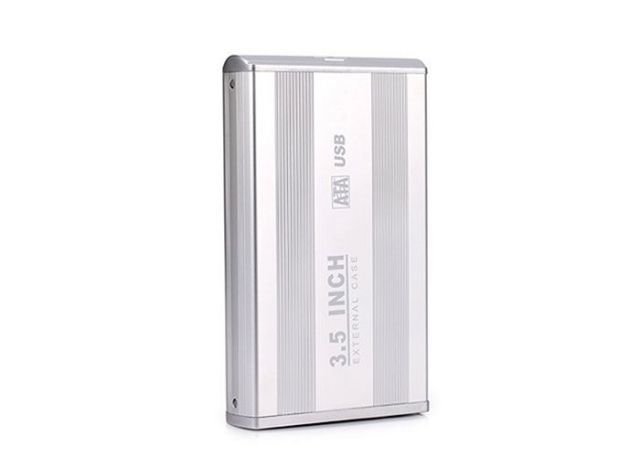 HY-HDC33 3.5 USB 3.0 SATA HDD Kutusu Silver