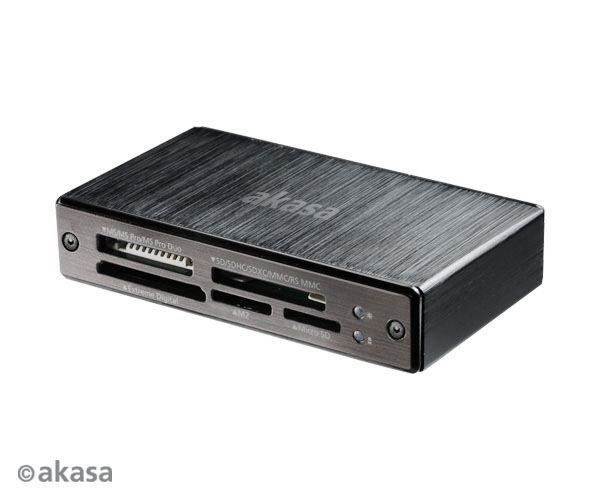 AK-CR-06BK USB 3.0 Alüminyum Flash Kart Okuyucu
