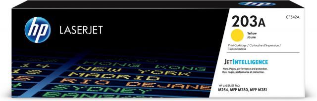 CF542A No 203A Sarı 1300 Sayfa Lazer Toner