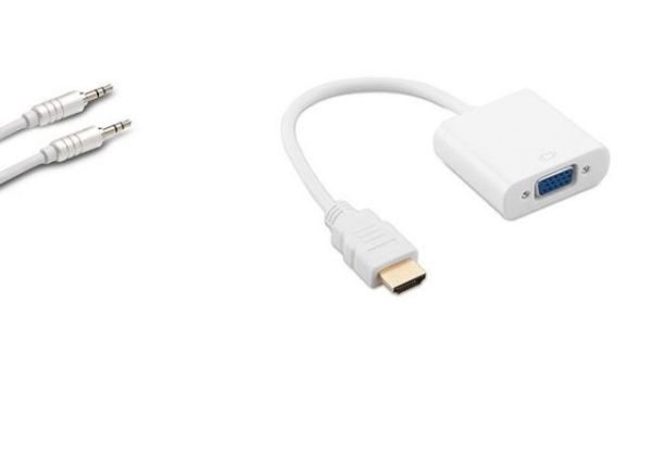 HY-HVS35 HDMI to VGA + Audio Çevirici SESLİ MODEL