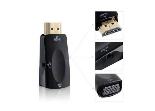 HY-HVS40 HDMI to VGA + Audio Çevirici Seli Model