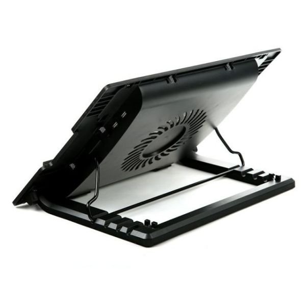 TXACNBERGST 9-17'' 14cm LED Fanlı 5 Kademe 2xUSB Stand Notebook Soğutucu