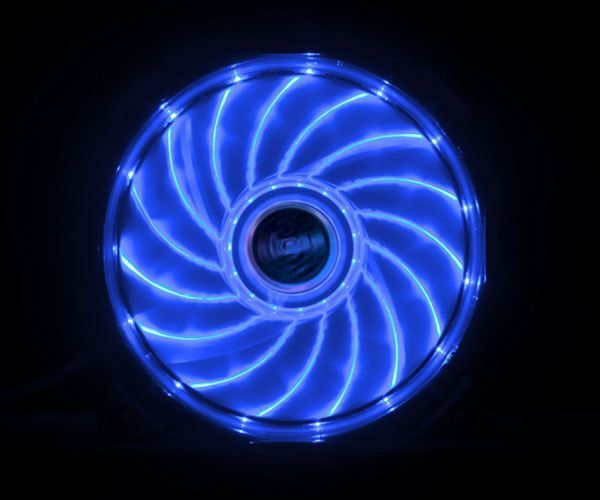 AK-FN091-BL Vegas Mavi 15Ledli 12cm Fan