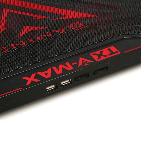 TXACNBVMAX V-MAX 5x7 CM KIRMIZI LED FANLI 6x YÜKSEKLIK AYARLI NOTEBOOK SOGUTUCU