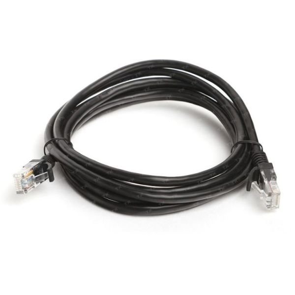 TX-CB-NT5U100B CAT5E 1M CCA Solid UTP Siyah Network Kablosu