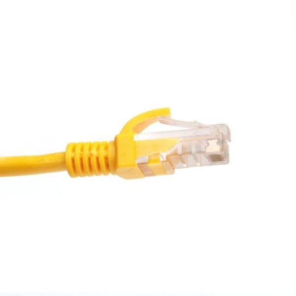 TX-CB-NT5U100Y CAT5E 1M CCA Solid UTP Sarı Network Kablosu