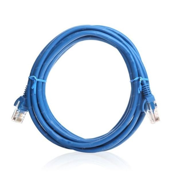 TX-CB-NT5U200BU CAT5E 2M CCA Solid UTP Mavi Network Kablosu