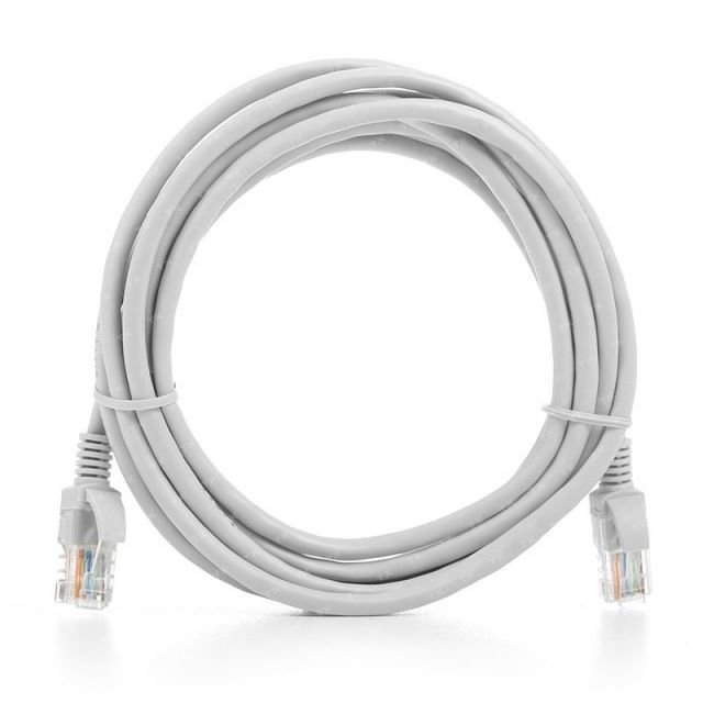 TX-CB-NT5U200G CAT5E 2M CCA Solid UTP Gri Network Kablosu