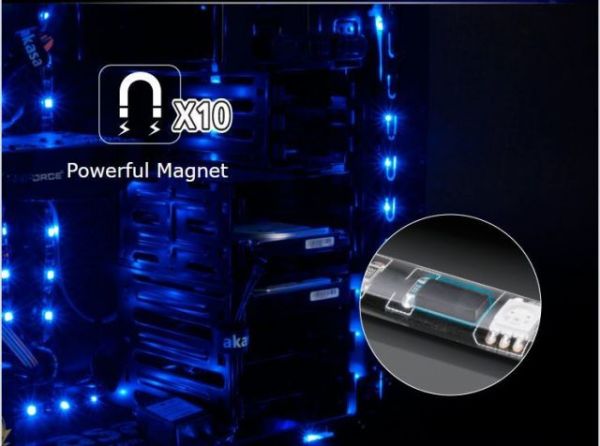 AK-LD05-50BL Vegas M Manyetik Mavi Led Şerit
