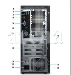 N117VD3670EMEA01_U Vostro 3670 i7-8700 3.20GHz 8GB 1TB 2GB Linux PC