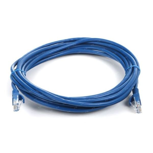 TX-CB-NT5U500BU CAT5E 5M CCA Solid UTP Mavi Network Kablosu