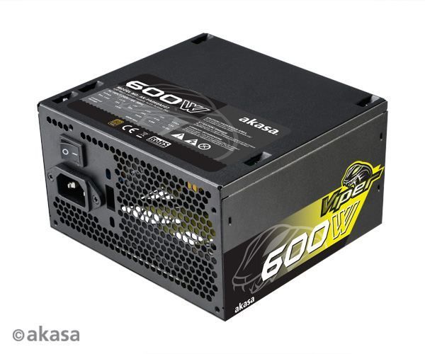 AK-PA060AF07 Viper 600W 80+ Bronze, Viper Fanlı, Güç Kaynağı
