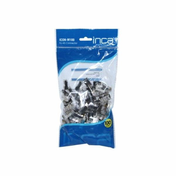 ICON-M100 RJ45 100 Adet Metal Konnektör