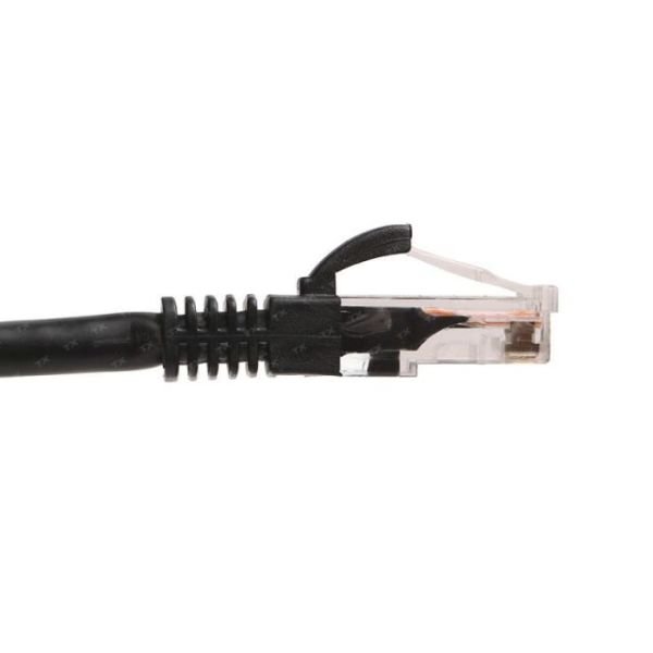 TX-CB-NT5U50B CAT5E 0.5M CCA Solid UTP Siyah Network Kablosu