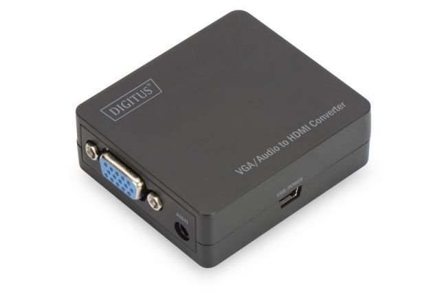 DS-40131 Video Converter VGA/Audio to HDMI Video resolutions up to 1920x 1080 pix