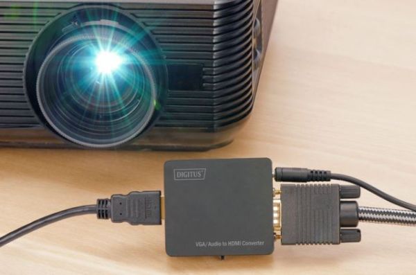DS-40131 Video Converter VGA/Audio to HDMI Video resolutions up to 1920x 1080 pix