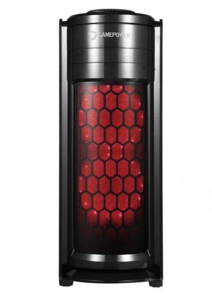 ALASTOR Gaming 3x120mm LED Fanlı Şeffaf Akrilik Yan Panel Mid Kasa