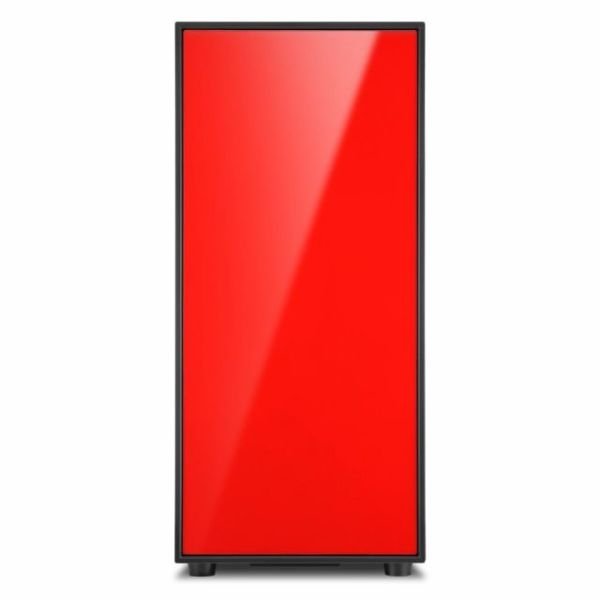 AM5-WINDOW-RED Pencereli Powersız 2xUSB3.0 2xLED Fanlı Midi Tower Kırmızı Kasa