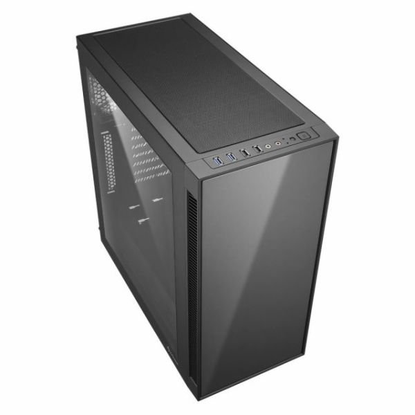 AM5WINDOW-TITANYUM Pencereli Powersız 2xUSB3.0 2xLED Fanlı Midi Tower Titanyum Kasa