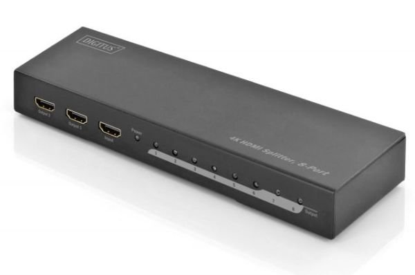 DS-43303 8 Port 4K UHD/30Hz Full 3D HDMI Çoklayıcı