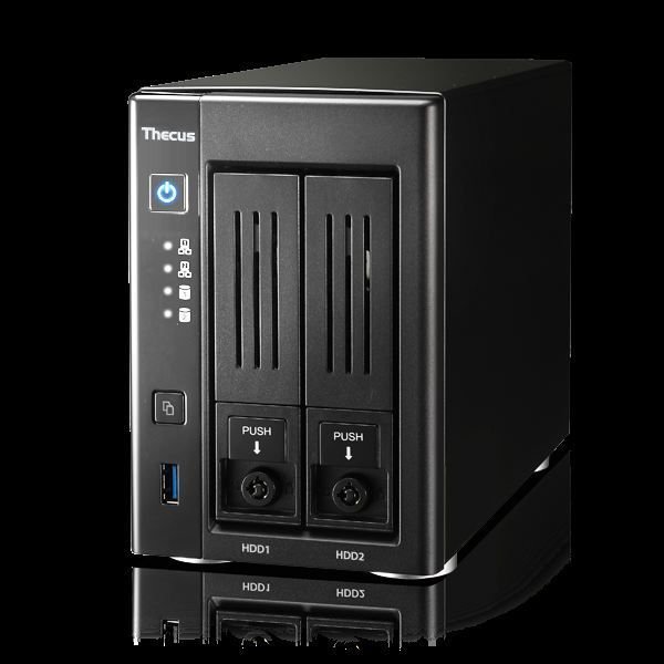 N2810 NAS SERVER 2 AD. 3.5'' ya da SSD DESTEKLI YEDEKLEME