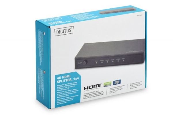 DS-47304 4K2K 3D 4096x2160 4K 4'lü HDMI Video Çoklayıcı