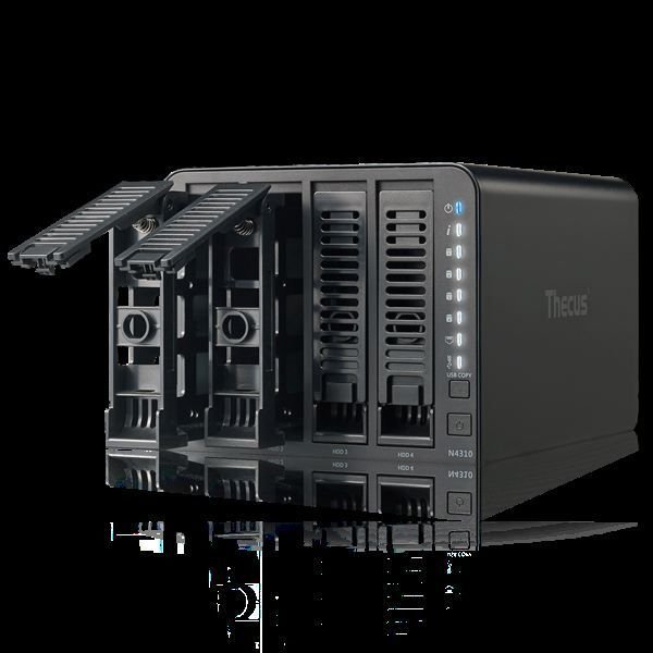 N4310 4 Yuvalı Maks. 24TB 3.5'' -2.5'' Destekli Tower NAS Server