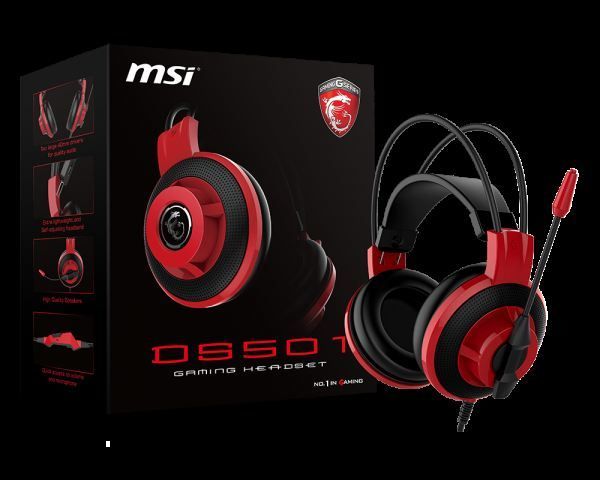 DS501 Kablolu Mikrofonlu Siyah Kulak Üstü Gaming Kulaklık