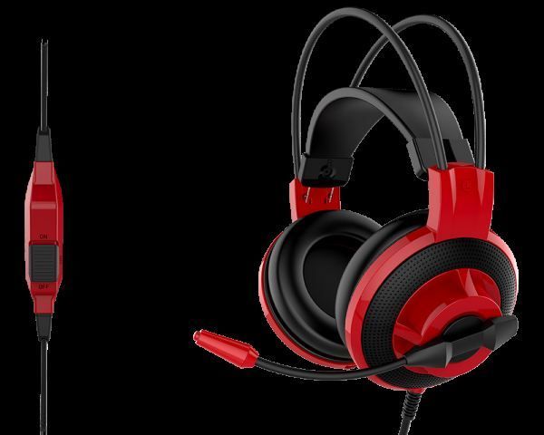 DS501 Kablolu Mikrofonlu Siyah Kulak Üstü Gaming Kulaklık