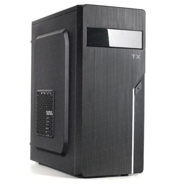 TXCHK7P300 300W Powerlı Penceresiz Midi Tower Siyah Kasa