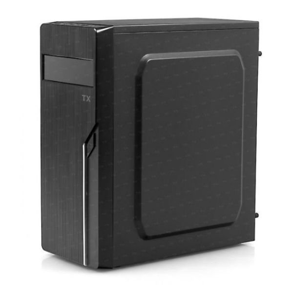TXCHK7P300 300W Powerlı Penceresiz Midi Tower Siyah Kasa