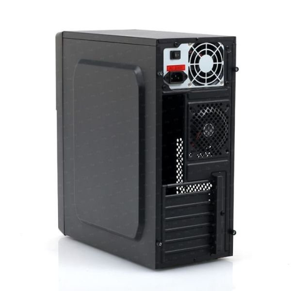 TXCHK7P400 400W Powerlı Penceresiz Midi Tower Siyah Kasa