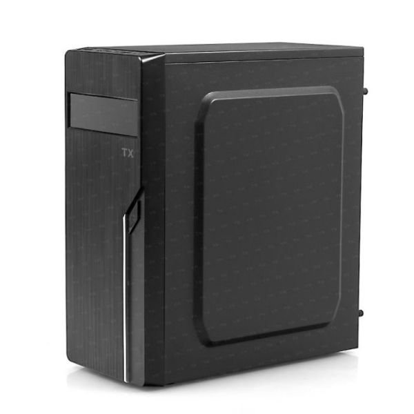 TXCHK7P400 400W Powerlı Penceresiz Midi Tower Siyah Kasa
