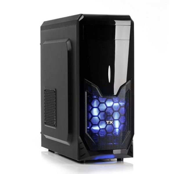 TXCHK8S500 K8S 500W 1xUSB 3.0, 2xUSB 2.0, 1x12cm Fanlı Mid-Tower Siyah Oyuncu Kasas