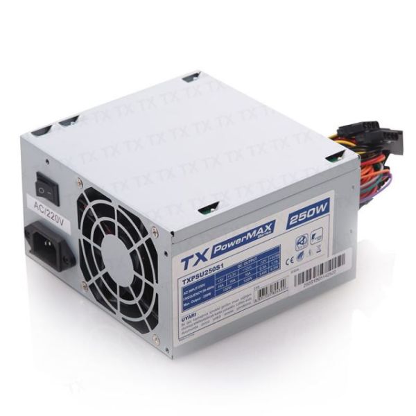 TXPSU250C1 250W 2xSATA, 2xIDE Bilgisayar Güç Kaynağı