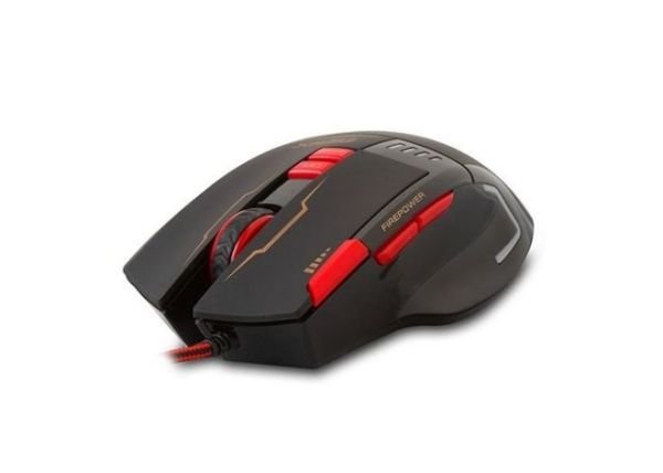 SGM-X10S Gaming Mouse Pad ve USB Gaming Siyah Mouse