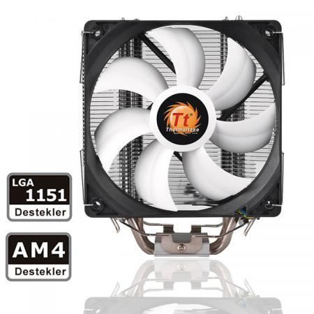 CL-P039-AL12BL-A Thermaltake Contac Silent 12cm AM4, İntel LGA 1151 Uyumlu CPU Soğutucu