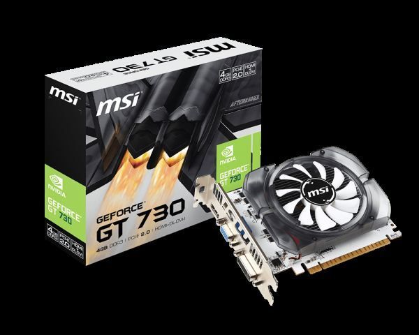 N730-4GD3V2 GT730 4GB 128B DDR3 VGA/DVI/HDMI Nvidia Ekran Kartı