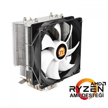 CL-P039-AL12BL-A Thermaltake Contac Silent 12cm AM4, İntel LGA 1151 Uyumlu CPU Soğutucu