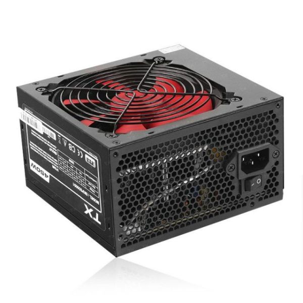 TXPSU450C1 450W KUTULU 12CM FANLI 3XSATA 3XIDE 1X6PIN POWER SUPPLY