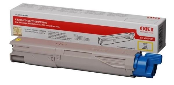 43459441 Sarı 1500 Sayfa Lazer Toner