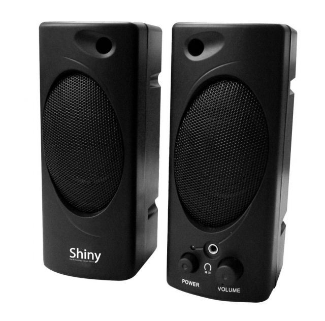 SH-228 3W RMS 1+1 USB STEREO     HOPARLÖR, SİYAH