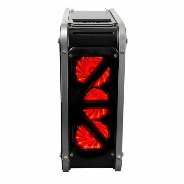 ARES 3x120mm Mavi Fanlı Tempered Glass Gaming Mid ATX Kasa