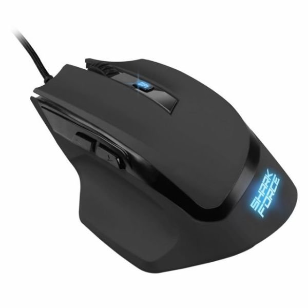 SHARKFORCE-BLACK MOU SHARK FORCE GAMING MOUSE