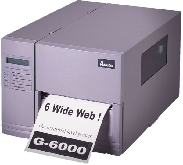 ARGOX-G6000 BARKOD YAZICI TERMAL/DİREK TERMAL TRANSFER 600 DPI USB/SERI/LPT PORT