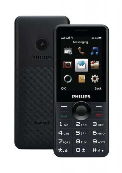 E168-BLACK Xenium E168 2.4'' 0.3MP Siyah Telefon