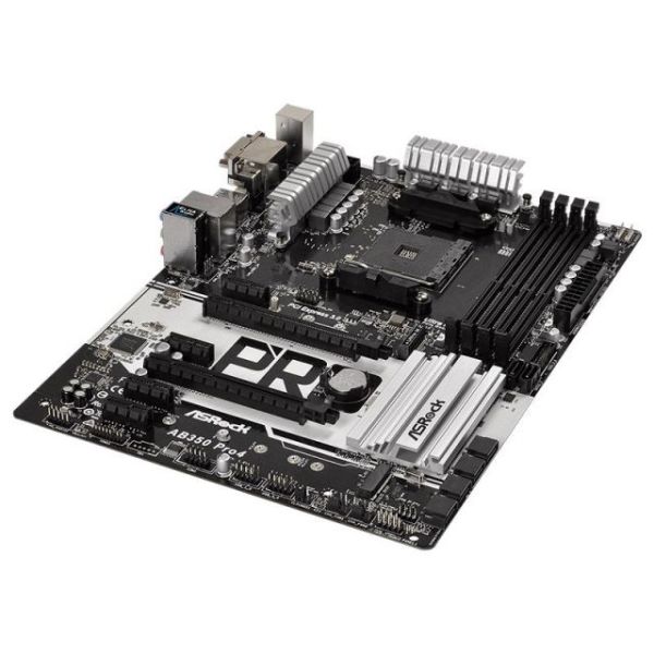 ASRAB350-PRO4 AMD B350 AM4 DDR4 3200MHz DVI/HDMI Anakart